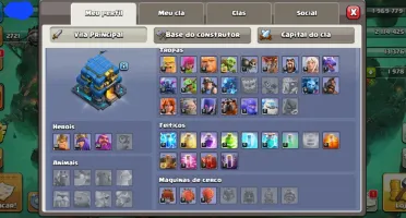 Conta Clash of clans CV 12