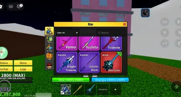 Conta Blox Fruits Lv MAX 2800 + CDK + Soul Guitar + Mamute