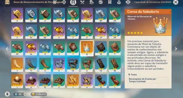 AR 58 11 char 5 star + 7 armas 5 star