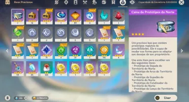 AR 58 11 char 5 star + 7 armas 5 star