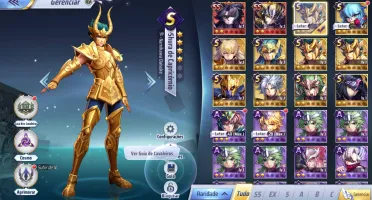 Saintseiya Awakening A-139 + 2310 Gemas Avançadas