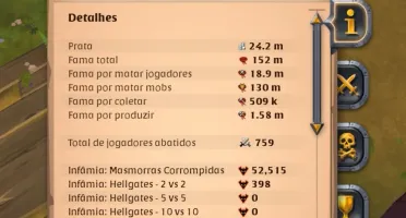 Conta Albion Online à venda – 152M Fama | PvP/PvE