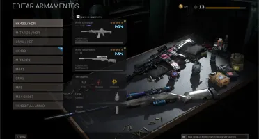 Conta com COD MW,Damasco, KD alto, MUITAS skins e muito mais