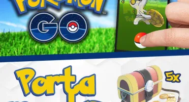 5 (cinco) Porta Moedas - Pokemon GO - Gimmighoul / Gholdengo