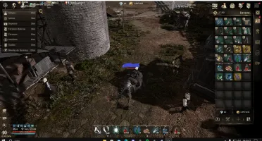 Night Crows conta assassin lvl 40, arma e montaria azul