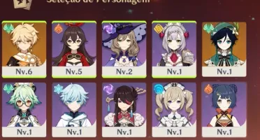 Conta geshin impact nivel 7- vent