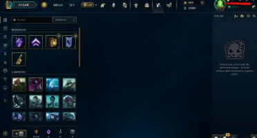 Conta Lol - Kassadin Rapinante Cósmico