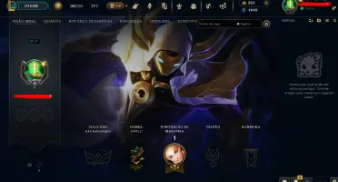 Conta Lol - Kassadin Rapinante Cósmico
