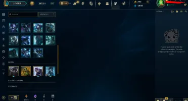 Conta Lol - Kassadin Rapinante Cósmico