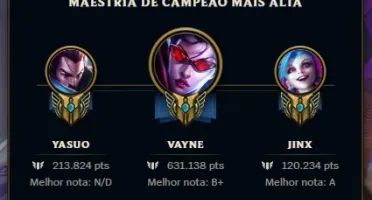 CONTA COM 110 CHAMPIONS E 82 SKINS