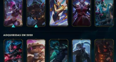 CONTA COM 110 CHAMPIONS E 82 SKINS
