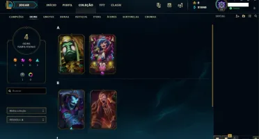 Conta lol Platina 2