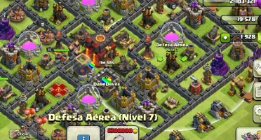 Vende-se conta no clash of clans CV 10
