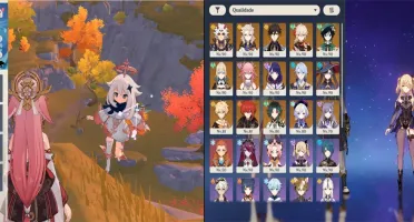 CONTA GENSHIN AR59✨14 LENDÁRIOS⭐7 ARMAS 5⭐SHOGUN+LUZ DO 🔪⭐