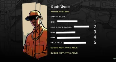 Kit 5 Contas/Savegame Gta San Andreas(SA) Mobile 100% Brinde