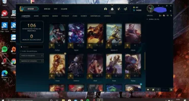 Conta de Lol D4 full