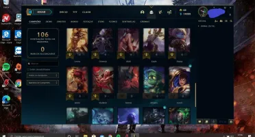 Conta de Lol D4 full