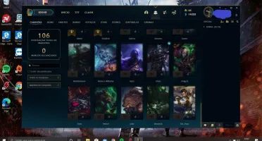 Conta de Lol D4 full