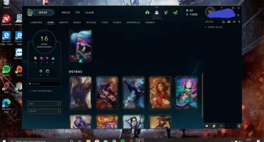 Conta de Lol D4 full