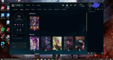 Conta de Lol D4 full