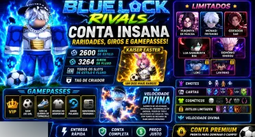 Conta Roblox Completa | 1K Seguidores