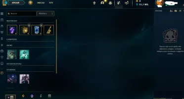V>Conta League of Legends Lvl 30 Unranked