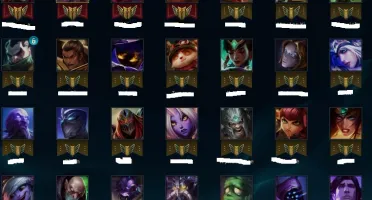 Conta prata IV 37 campeões, 11 Skins