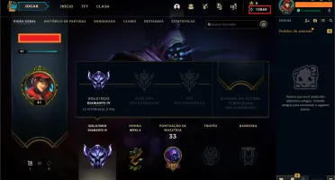 Conta Diamante 4 (Level 41) - 70% WinRate