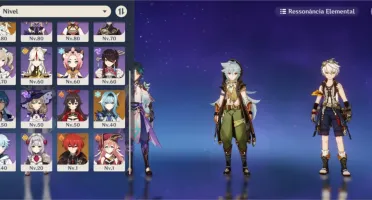 AR55 - Xiao, Eula, Diluc, Jean + Armas T5