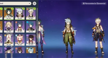 AR55 - Xiao, Eula, Diluc, Jean + Armas T5