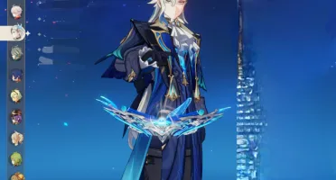 Conta genshin com melhores personagens e com muita exploraçã