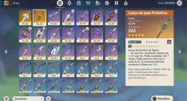 Diluc 1C + Venti 1C 2 armas 5* Xiangling full Barbara full