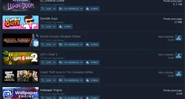 Mais de 250+ jogos Steam / Jogue quando e quanto quiser!