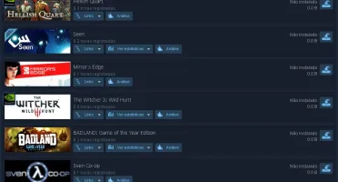 Mais de 250+ jogos Steam / Jogue quando e quanto quiser!
