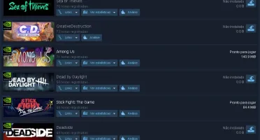 Mais de 250+ jogos Steam / Jogue quando e quanto quiser!