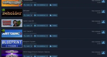 Mais de 250+ jogos Steam / Jogue quando e quanto quiser!