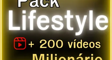 Pack com Mais de 200 Vídeos de Lifestyle Milionário