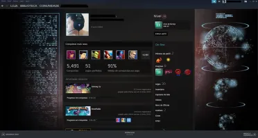 CONTA ANTIGA STEAM 18 ANOS COM MEDALHAS 5 E 10 ANOS + PRIME