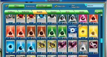 conta de pokemon tcg com mais de 2000 cartas