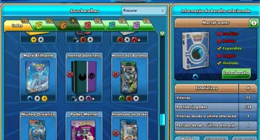 conta de pokemon tcg com mais de 2000 cartas