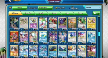 conta de pokemon tcg com mais de 2000 cartas