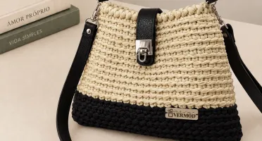 Bolsa de Crochê Daisy