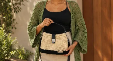 Bolsa de Crochê Daisy