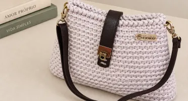 Bolsa de Crochê Daisy