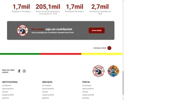 Site PHP para Bombeiros Voluntários