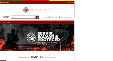 Site PHP para Bombeiros Voluntários