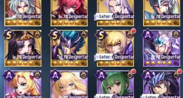 Saint Seiya Awakening Lvl 68