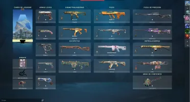 conta plat ato 5 com skins