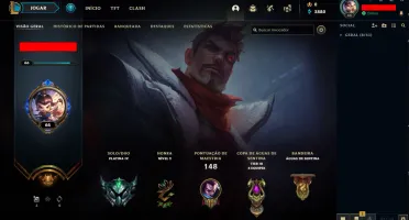 Conta platina 4/ouro no valorant(com clash ganho)