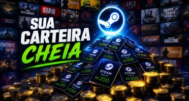 Conta Steam + Centenas de Jogos Top, Biblioteca Gamer